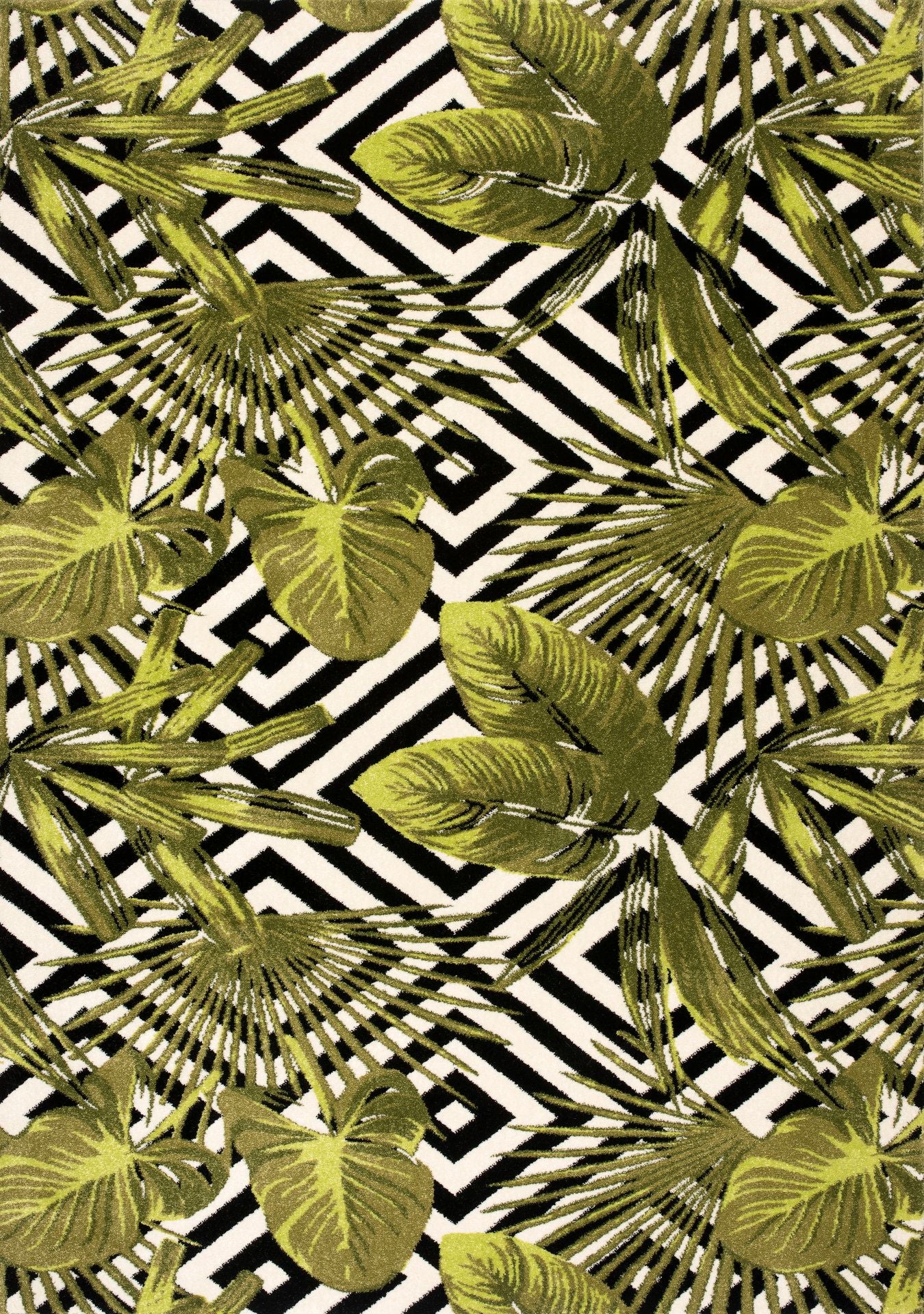 Twist-1815 Palm Rug 5.3 X 7.6 Area Rug