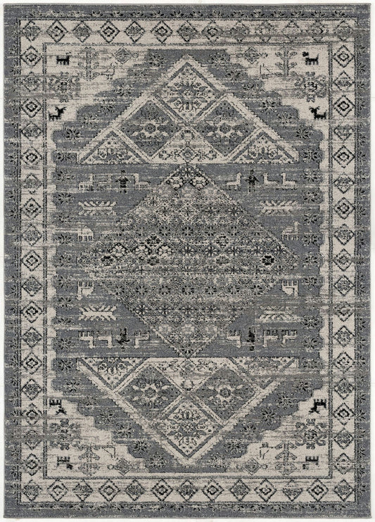 Twist-Ls1886-Gray-5.3 X 7.6 Area Rug