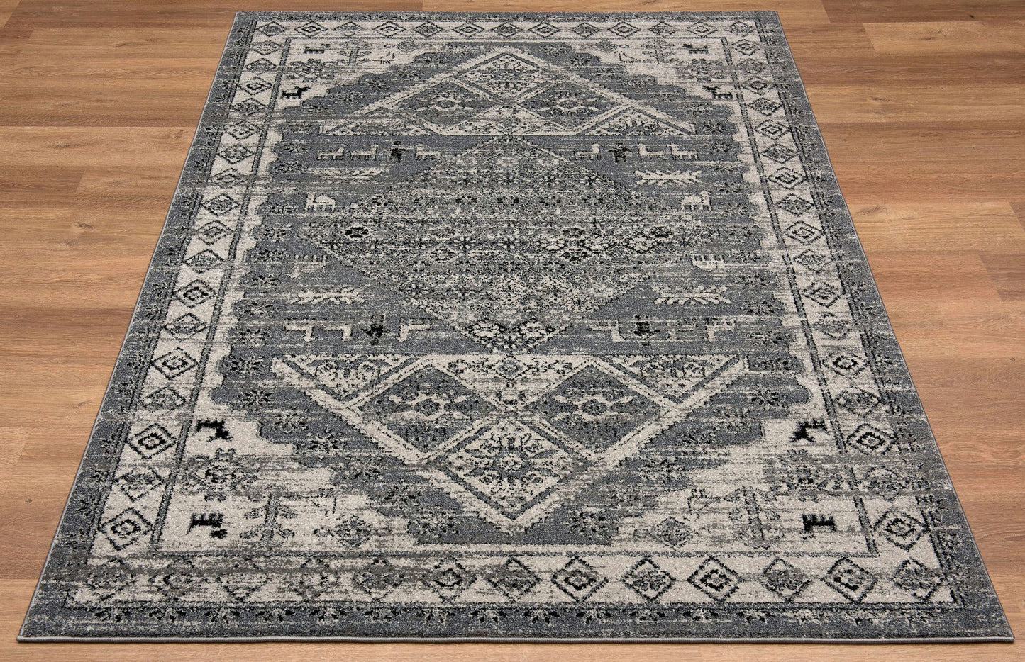 Twist-Ls1886-Gray-7.10 X 10.6 Area Rug