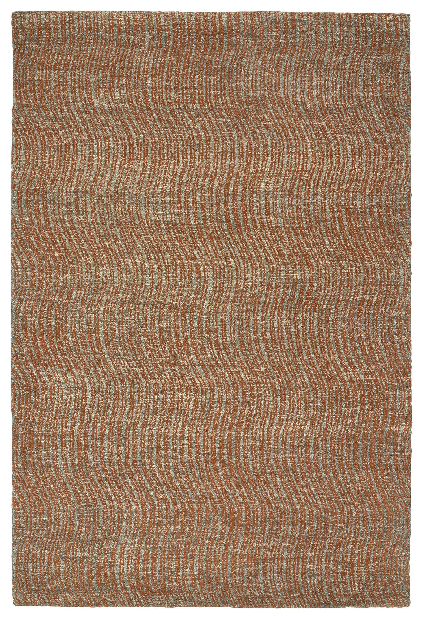 Kaleen Textura Collection Dark Paprika Area Rug 3'6" x 5'6"