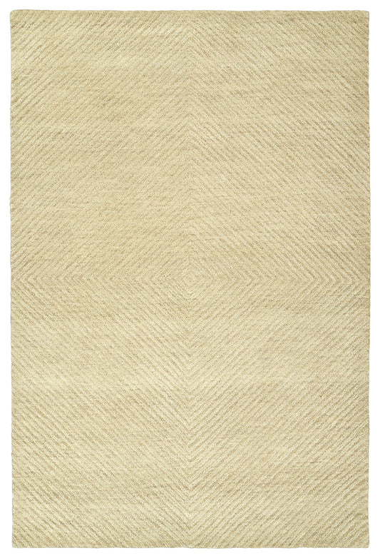 Kaleen Textura Collection Light Sand Area Rug 5' x 7'9"