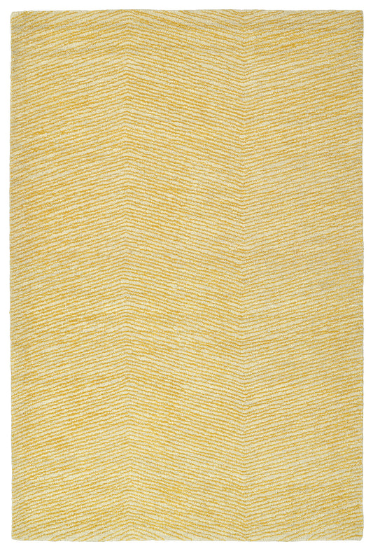 Kaleen Textura Collection Bright Gold Area Rug 9' x 12'