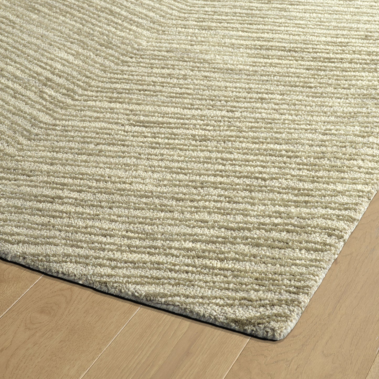 Kaleen Textura Collection Linen Gray Runner 2'6" x 8'