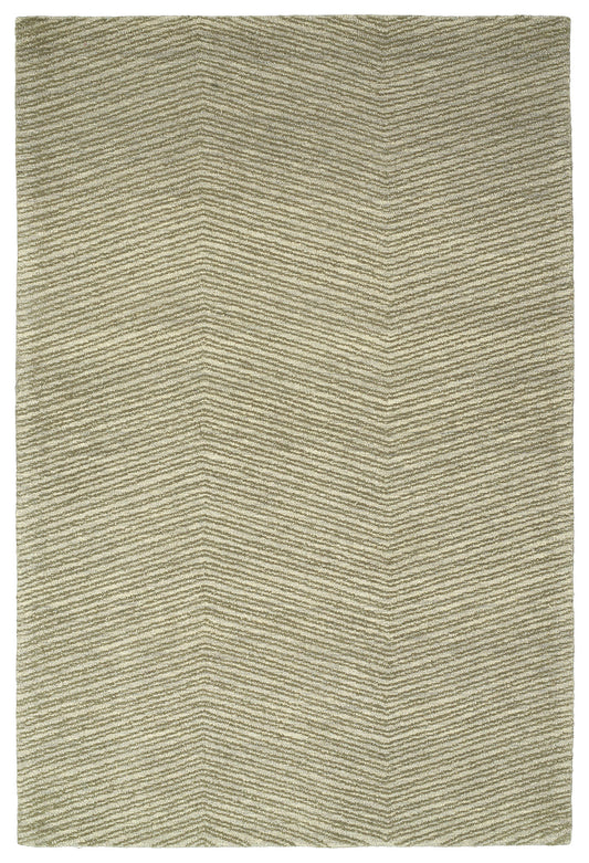Kaleen Textura Collection Linen Gray Area Rug 5' x 7'9"