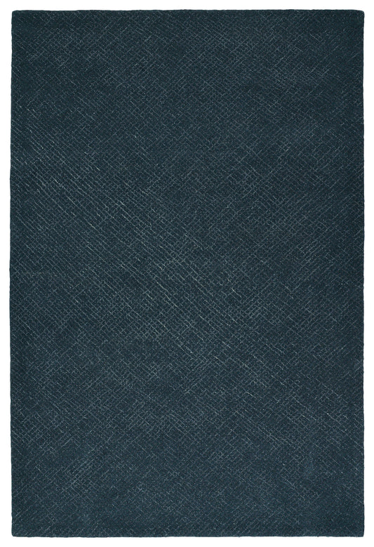 Kaleen Textura Collection Dark Denim  Area Rug 9' x 12'