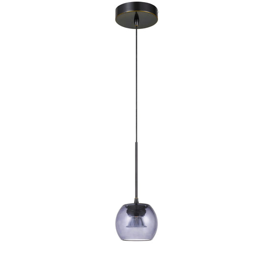 Dark bronze Metal/glass Ithaca - Pendant