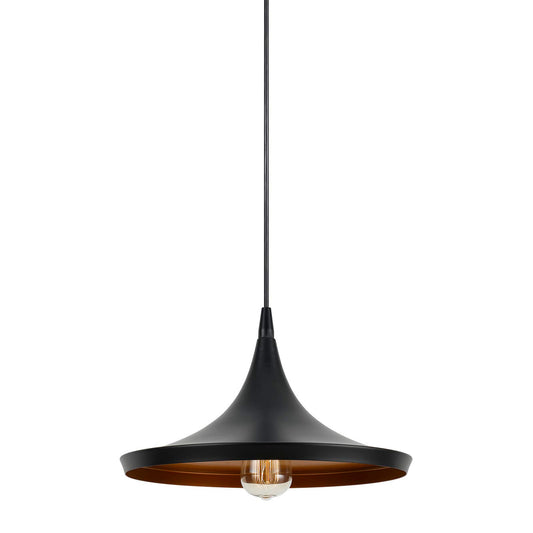 Satin black Metal Mica - Pendant