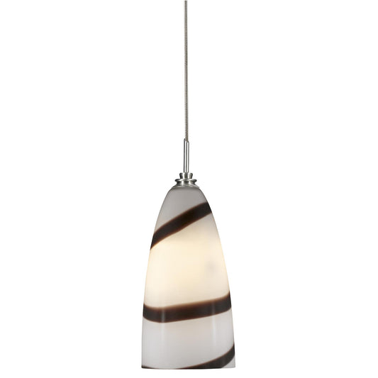 White chocolate swirl Metal Low voltage uni pack pendants - Pendant