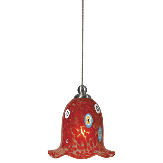 Red spot confetti Metal Low voltage uni pack pendants - Pendant