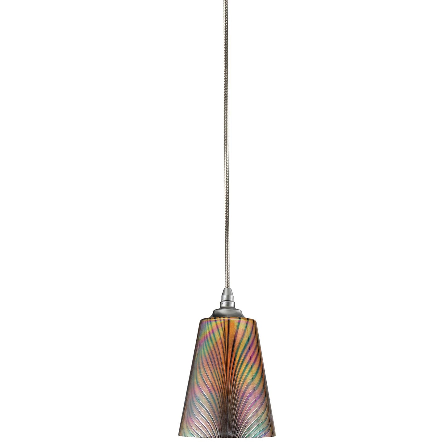 Brushed steel Metal Line voltage uni pack pendants - Pendant, UP-997/6-BS