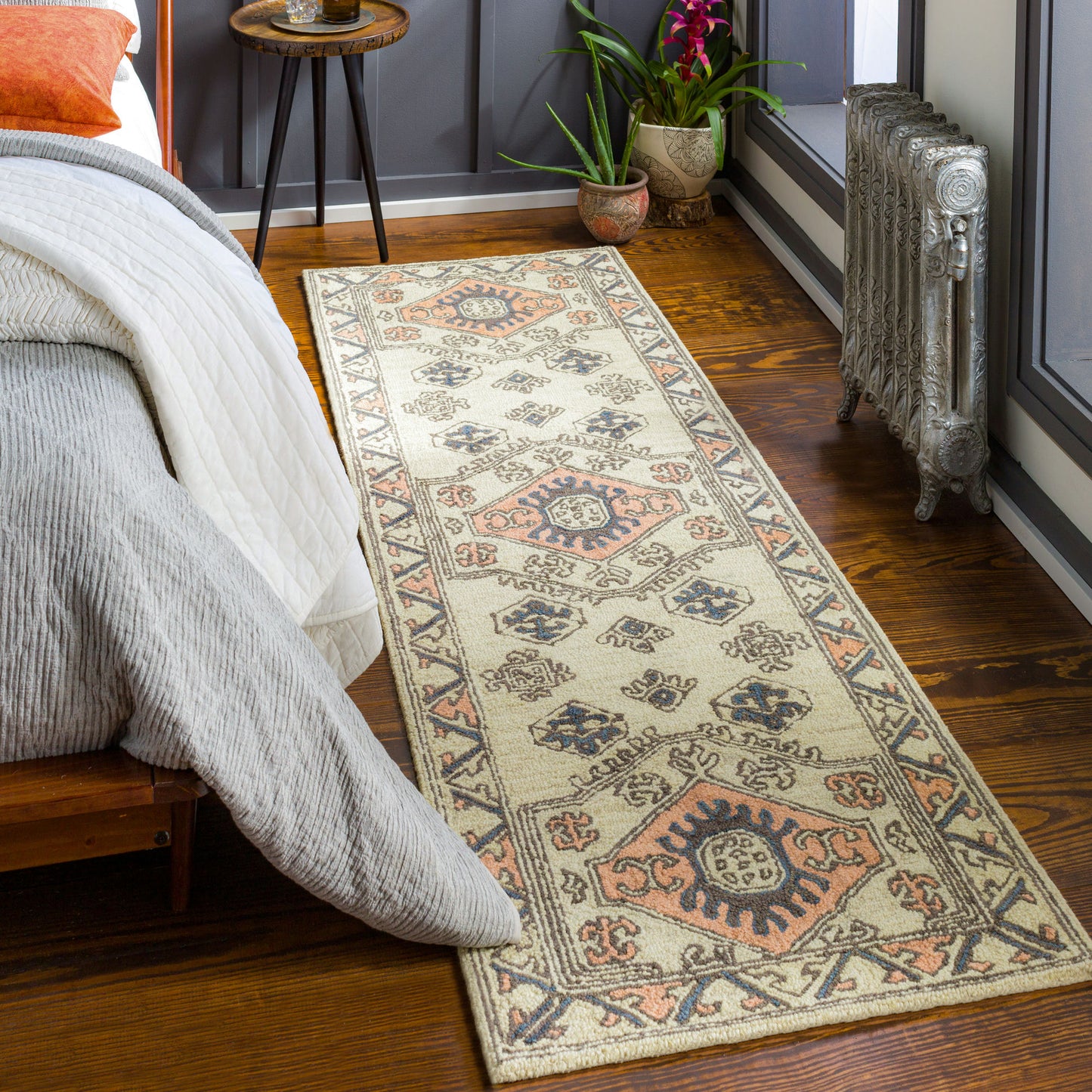 Surya Urfa Urf-2300 Peach Rug 2'6" X 8'