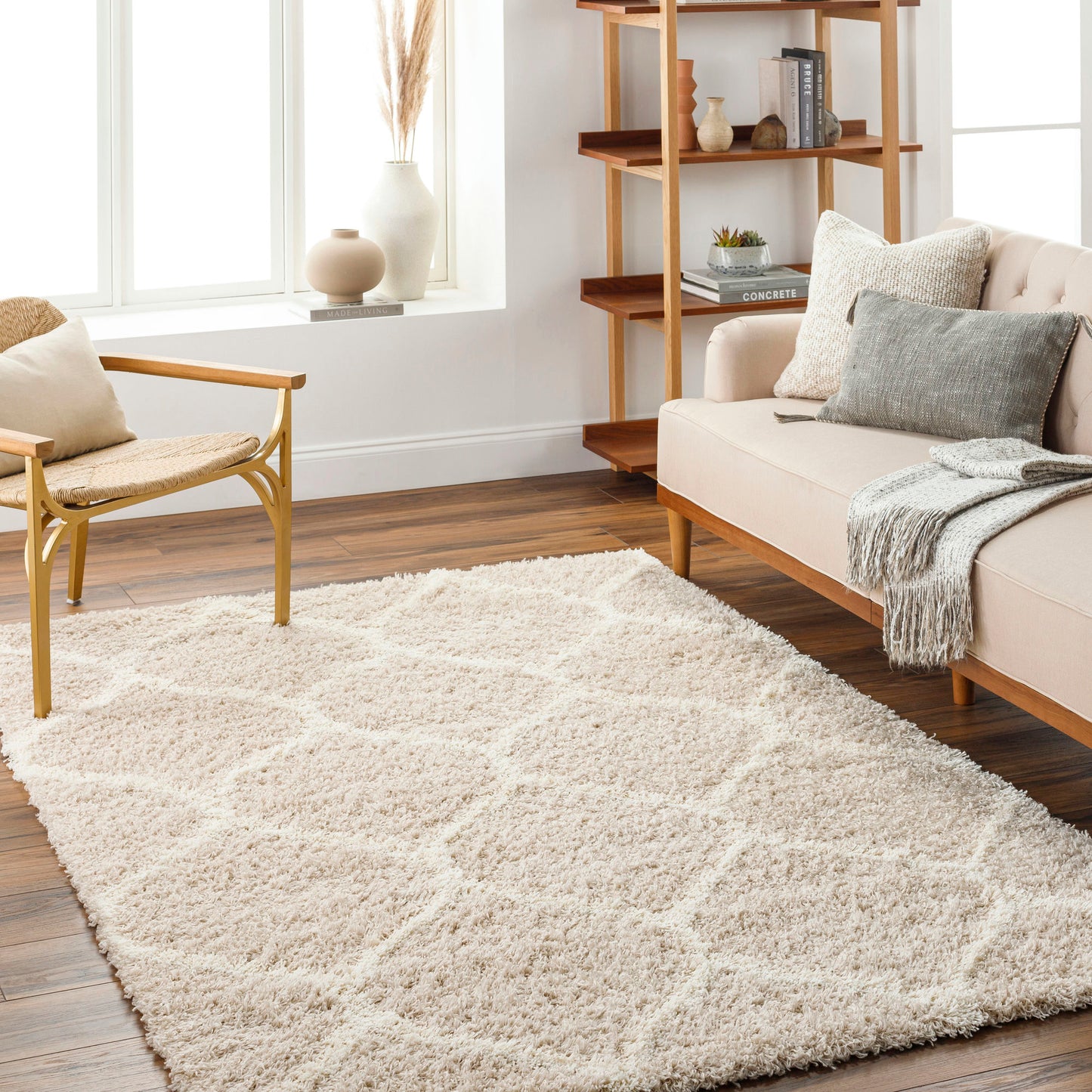 Surya Urban Shag Usg-2320 Rug 6'7" X 9'6"