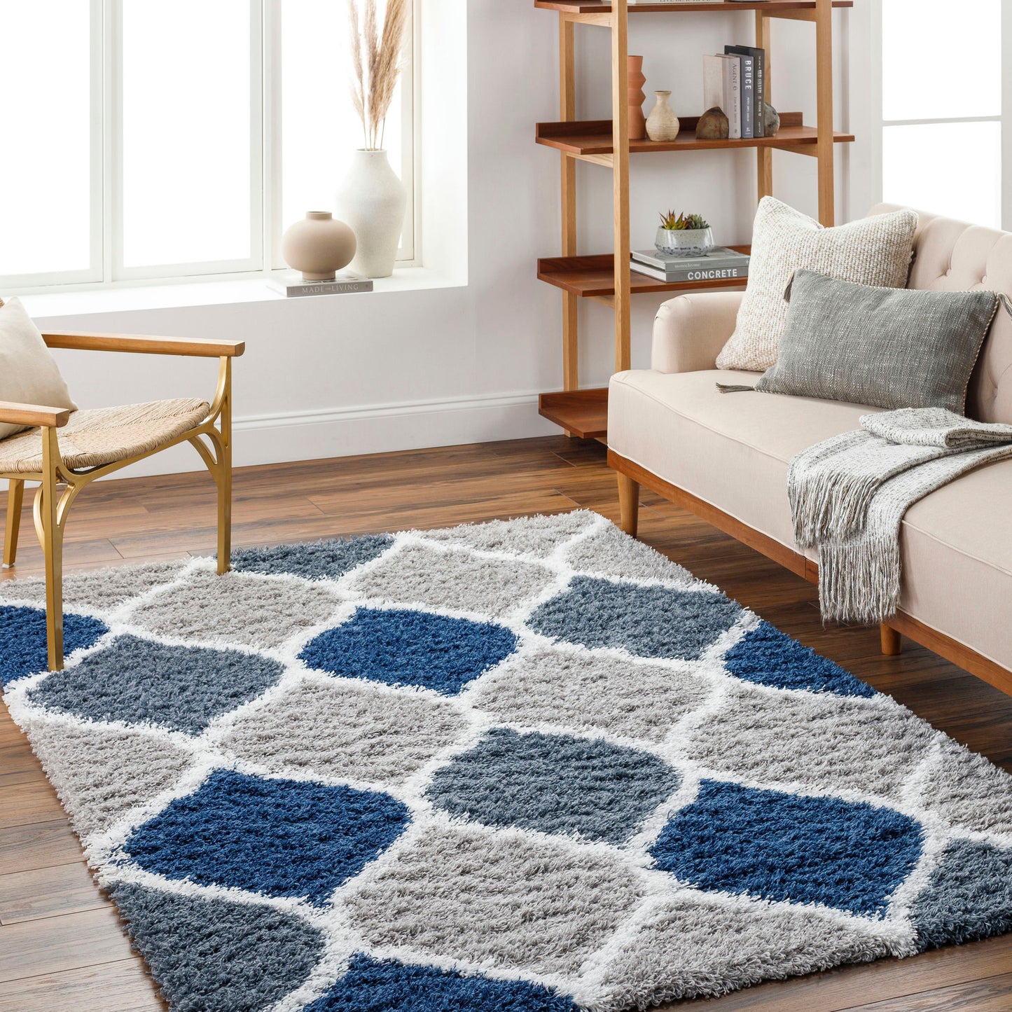 Surya Urban Shag Usg-2321 Rug 6'7" X 9'6"