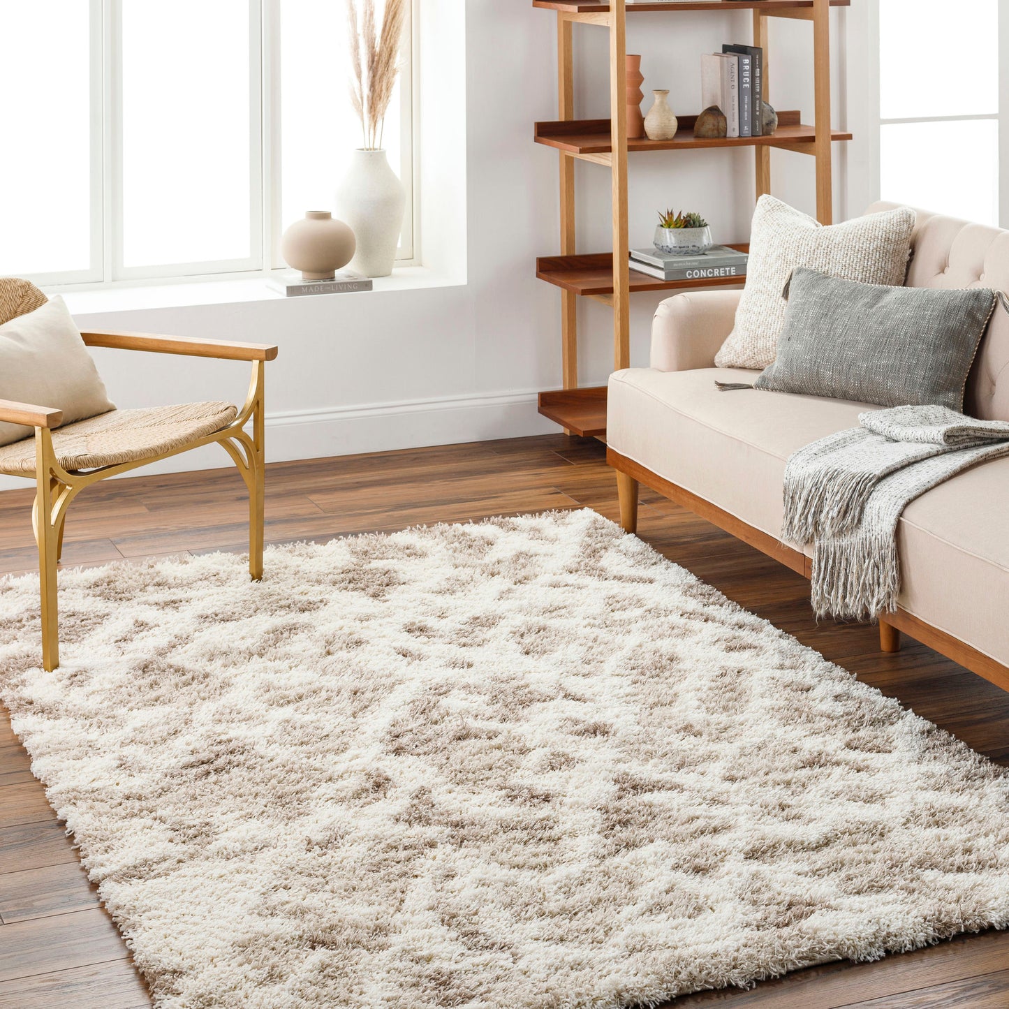 Surya Urban Shag Usg-2323 Rug 5'3" X 7'3"
