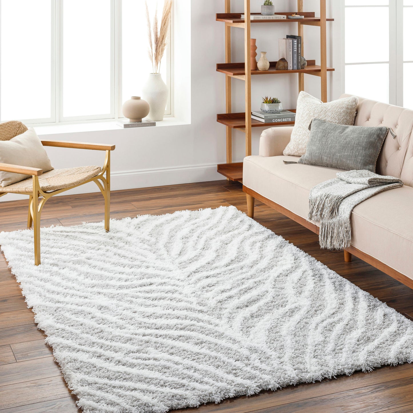 Surya Urban Shag Usg-2331 Rug 6'7" X 9'6"