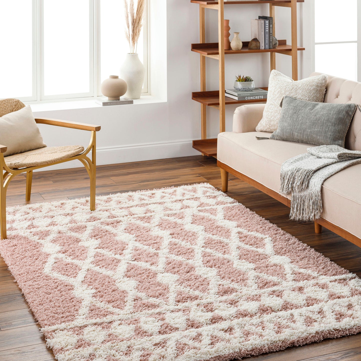 Surya Urban Shag Usg-2337 Rug 6'7" X 9'6"