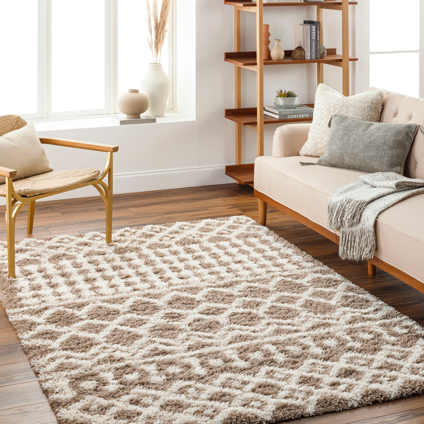 Surya Urban Shag Usg-2343 Rug 2'7" X 7'3"