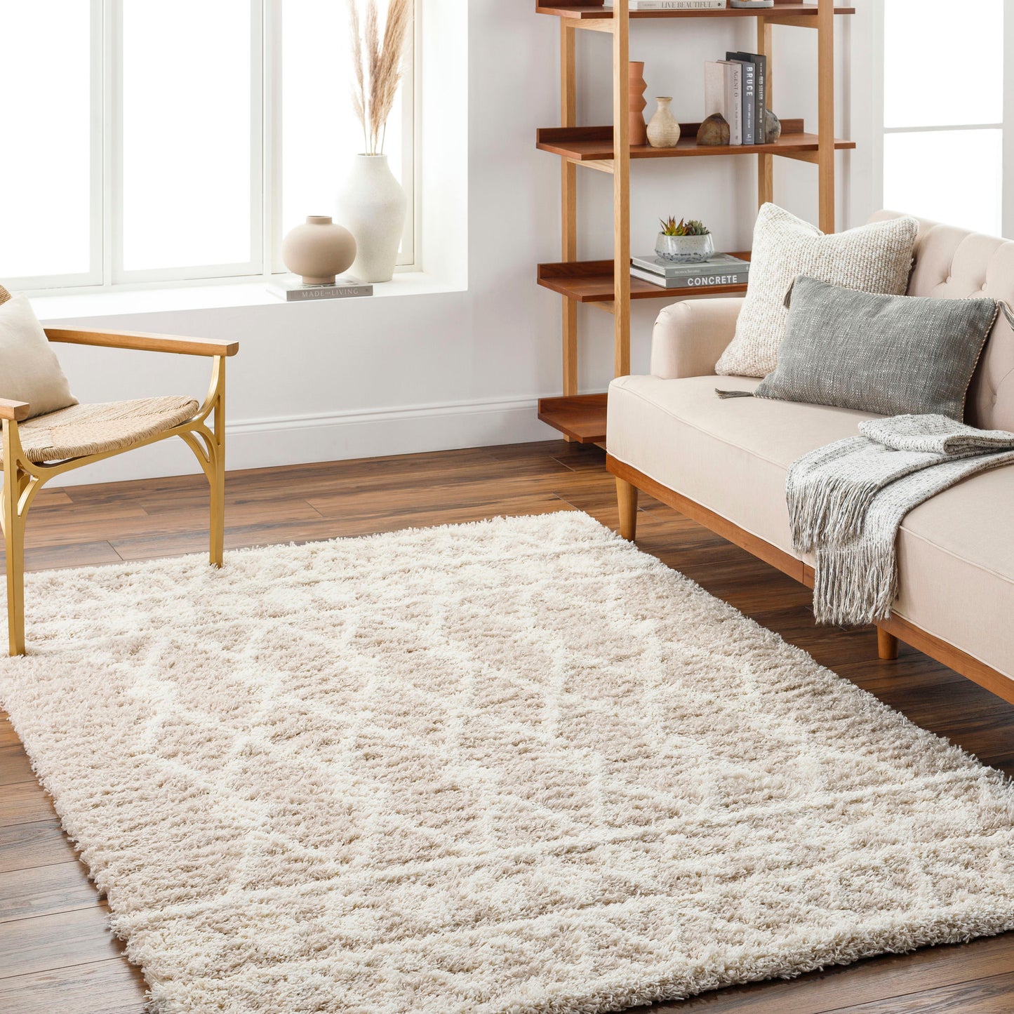 Surya Urban Shag Usg-2345 Rug 2'7" X 7'3"