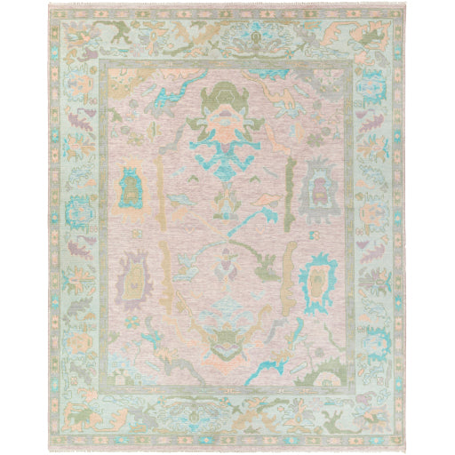 Surya Ushak Light Blue Rug 8' X 10'