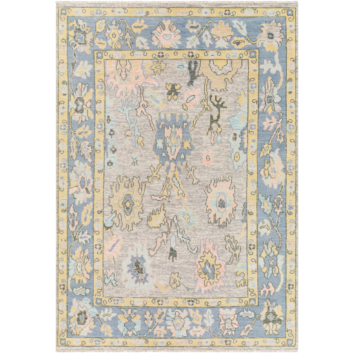 Surya Ushak Denim Rug 2' X 3'