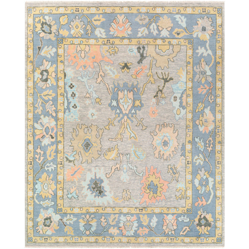 Surya Ushak Denim Rug 8' X 10'