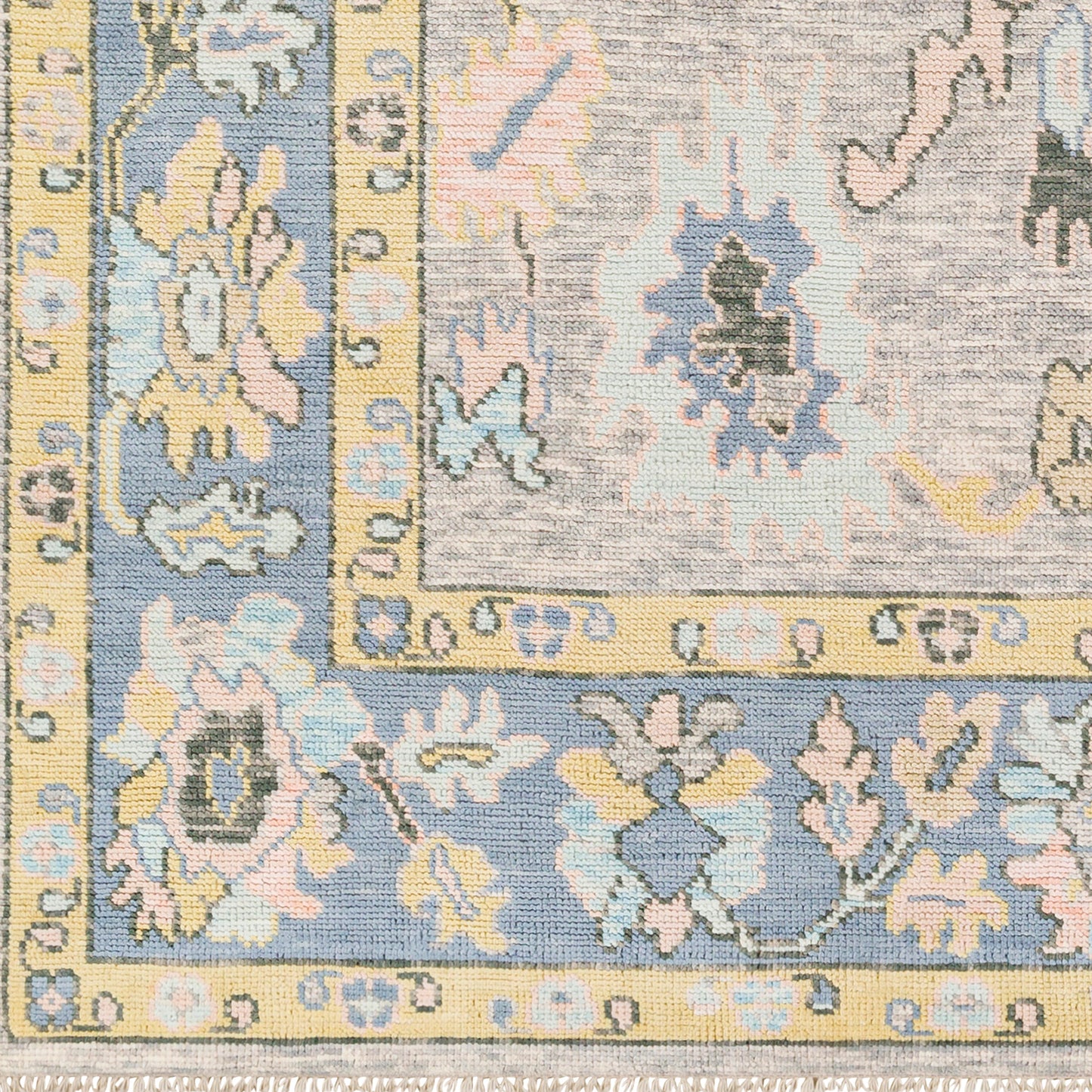 Surya Ushak Denim Rug 8' X 10'