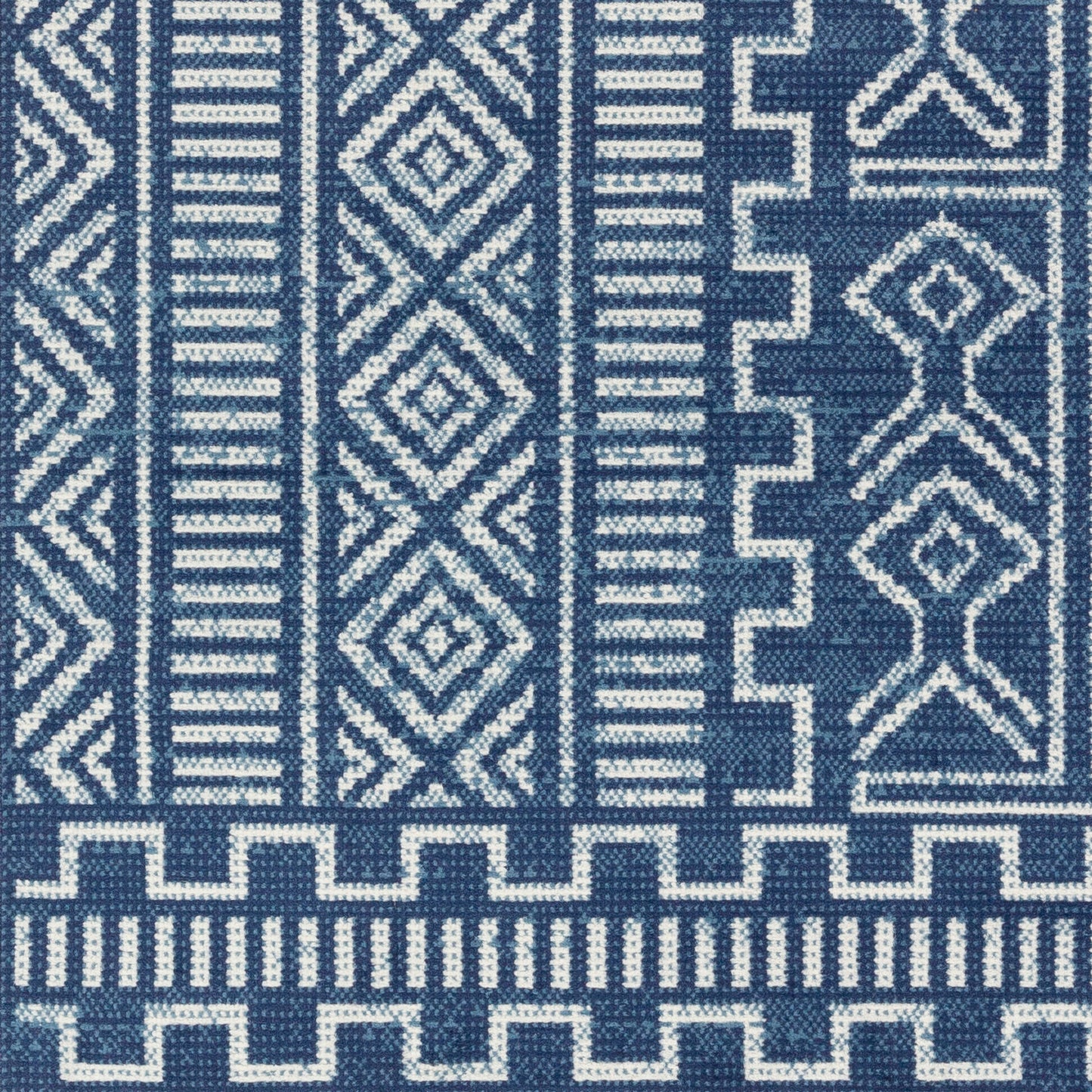 Surya Ustad Dark Blue Rug 2' X 2'11"