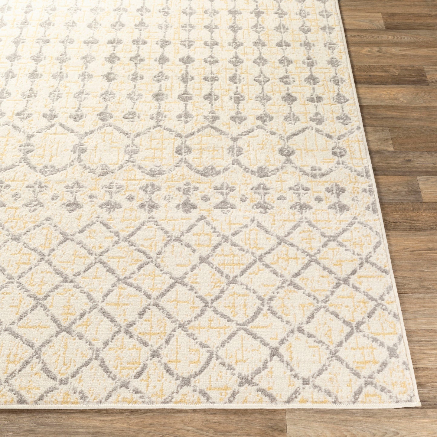 Surya Ustad Gray Rug 5'3" X 7'3"