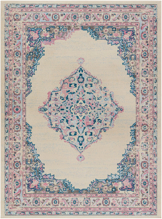 Surya Ustad Ust-2321 Dusty Pink Rug 5'3" X 7'3"