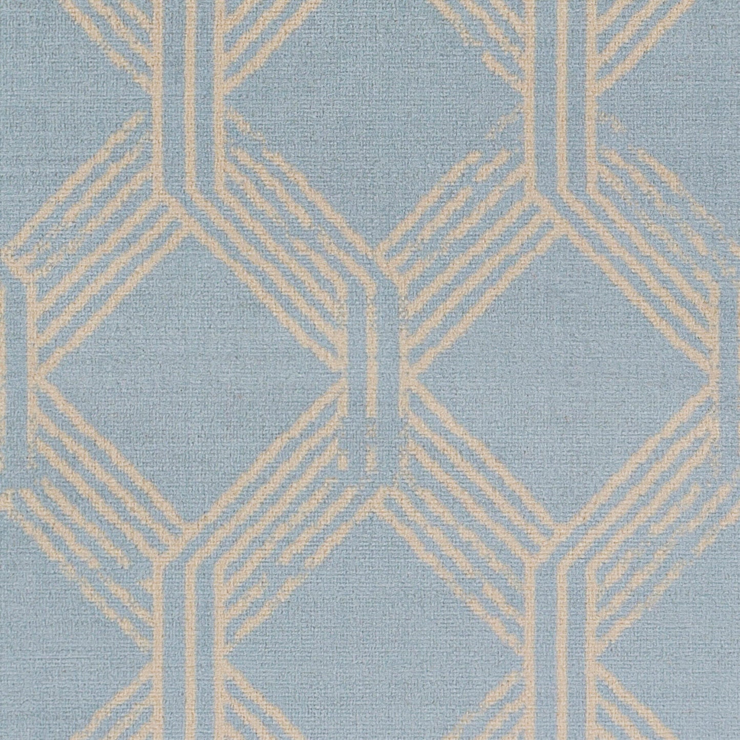 Surya Ustad Ust-2322 Ice Blue Rug 5'3" X 7'3"