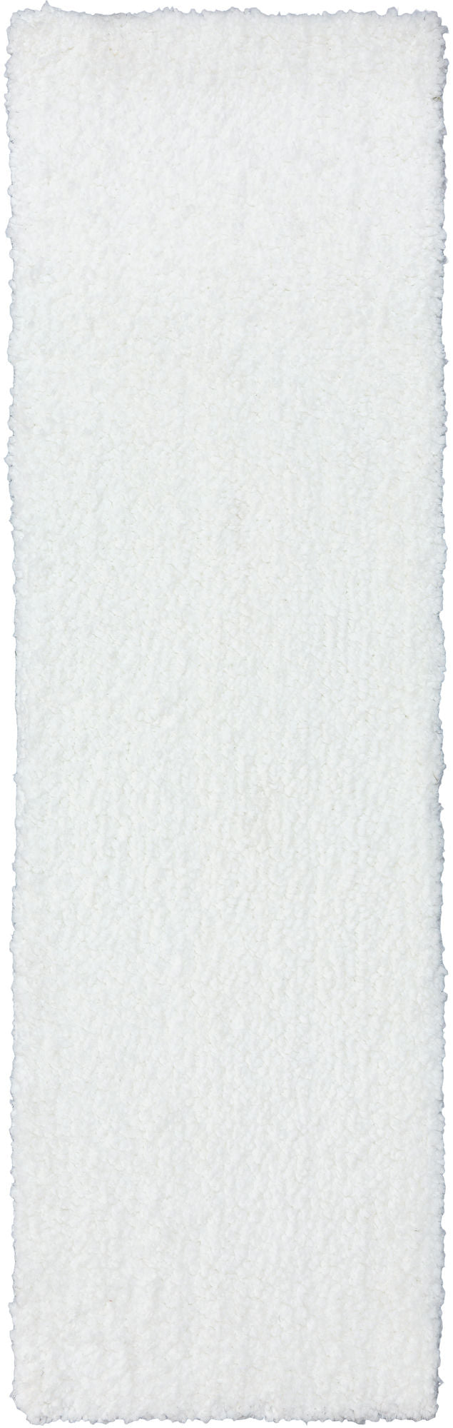 Utopia UT100 Snow 2'6" x 10' Runner Rug
