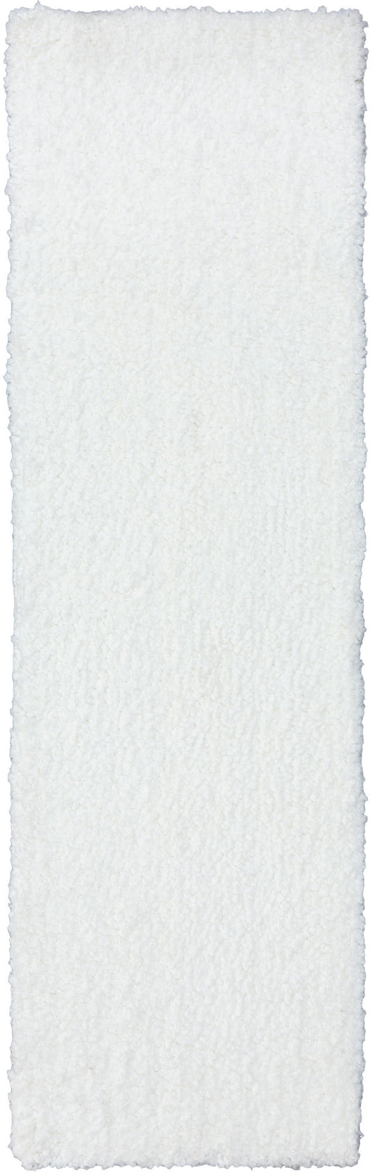 Utopia UT100 Snow 2'6" x 10' Runner Rug