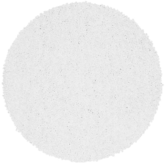 Utopia UT100 Snow 8' x 8' Round Rug