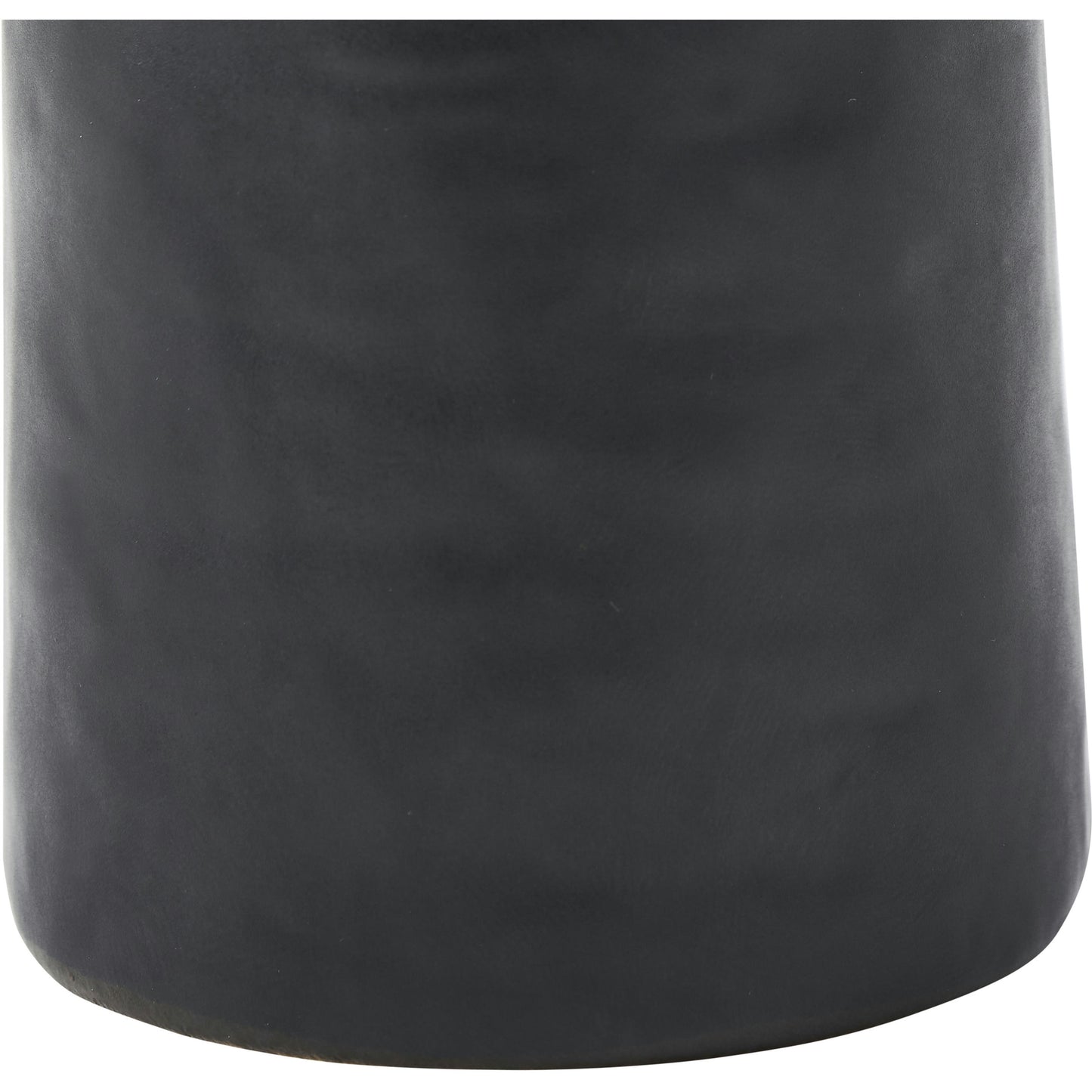 Forio Matte Black Ceramic Set Of 2 Vases
