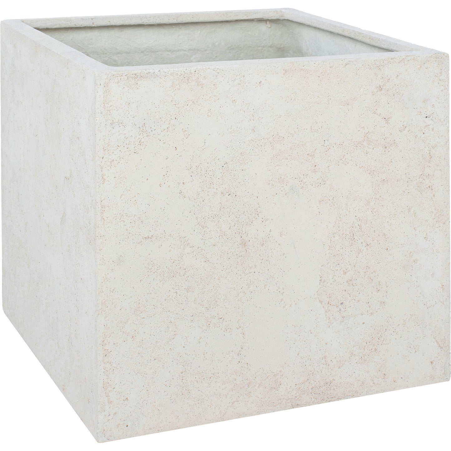 Adriel Natural Stone, Resin, Fiberglass Cube Planter