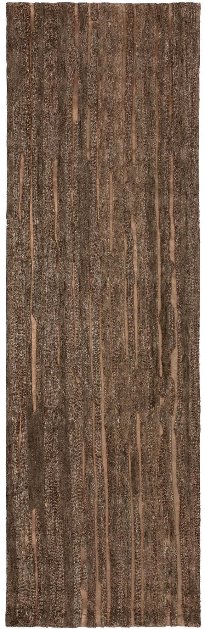 Vibes VB1 Chocolate 2'6" x 20' Runner Rug