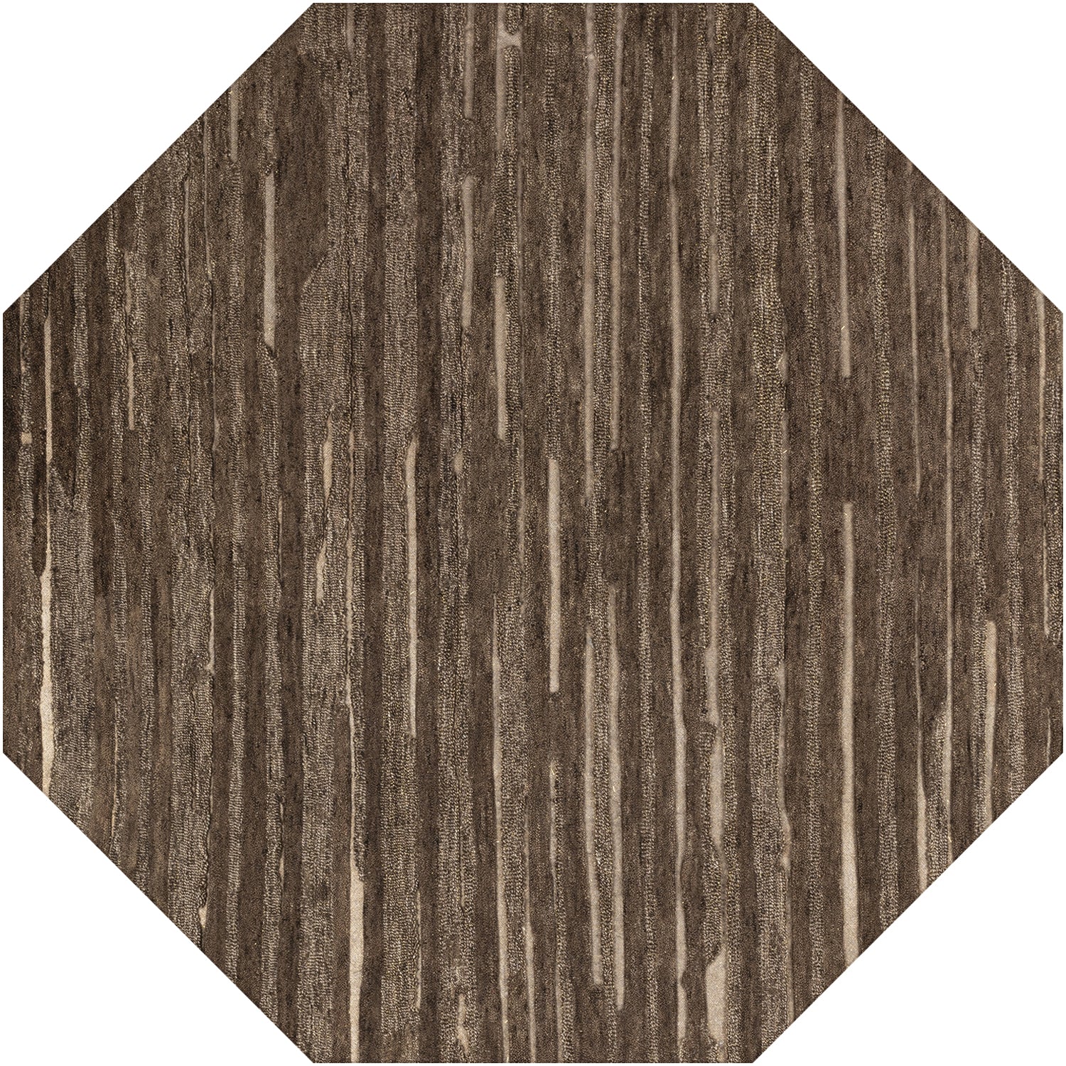 Vibes VB1 Chocolate 8' x 8' Octagon Rug – Timeoutpro.net