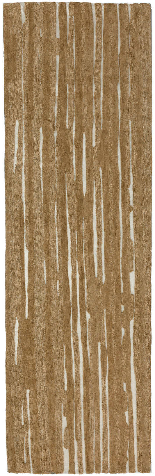 Vibes VB1 Gold 2'6" x 10' Runner Rug