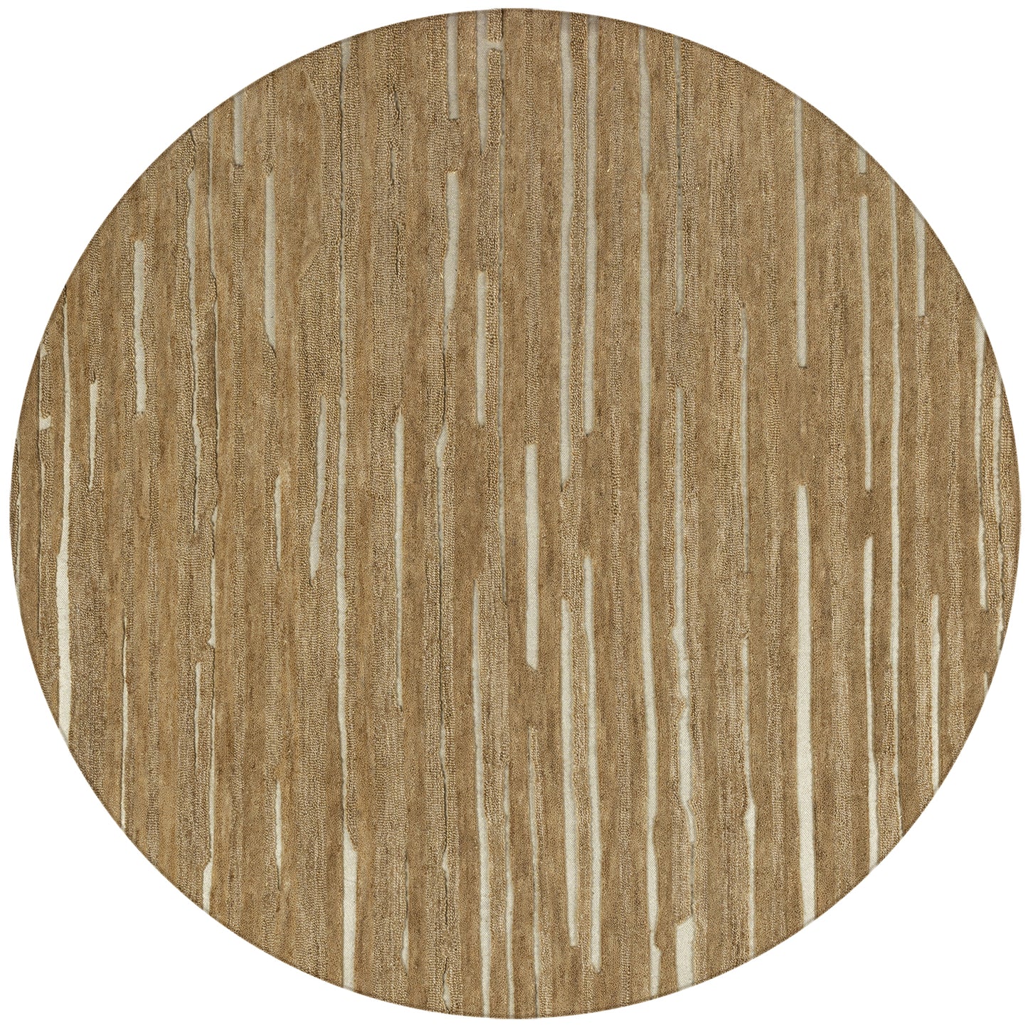 Vibes VB1 Gold 8' x 8' Round Rug