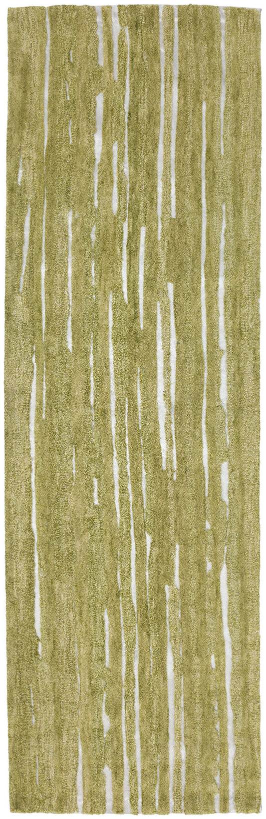 Vibes VB1 Lime 2'3" x 7'6" Runner Rug