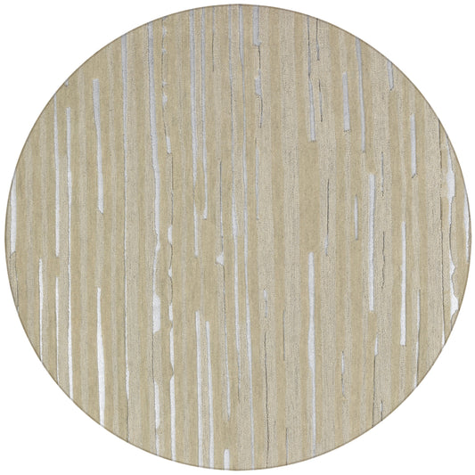Vibes VB1 Linen 4' x 4' Round Rug