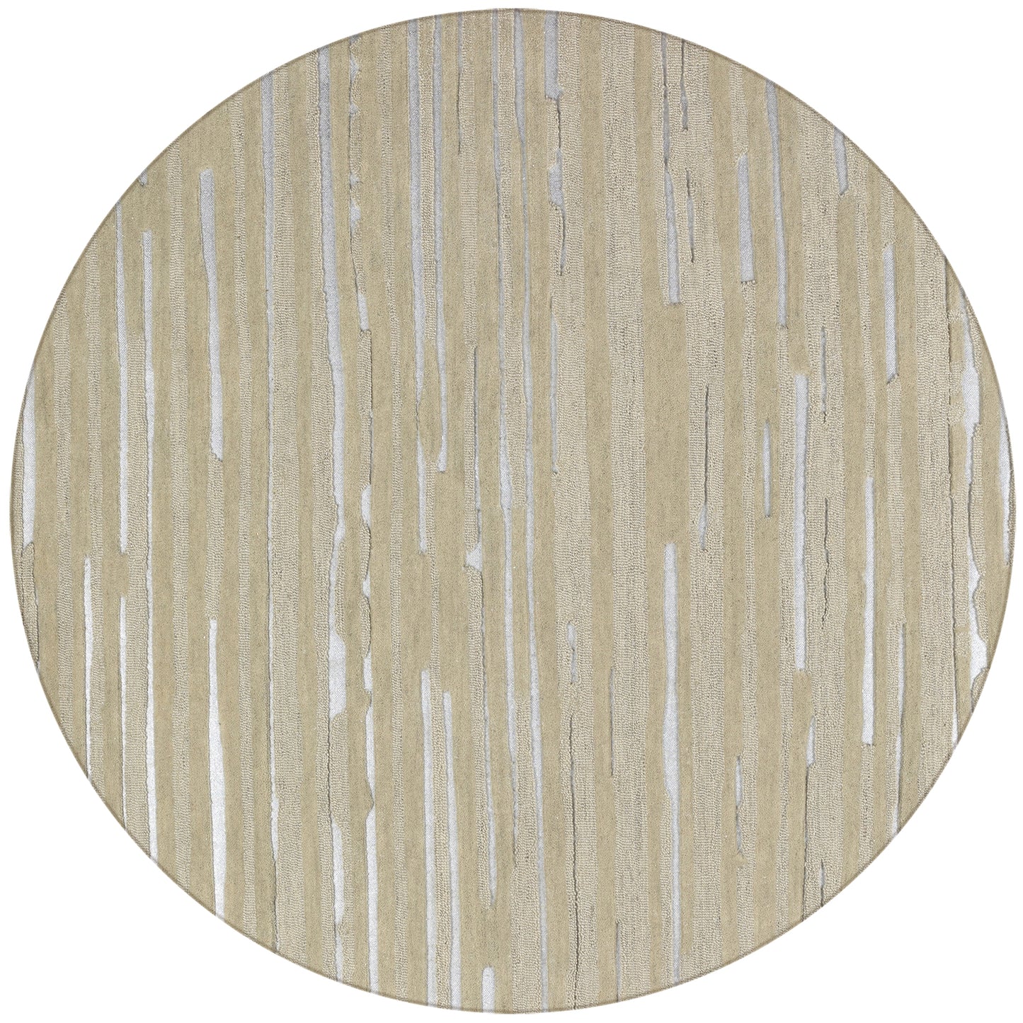 Vibes VB1 Linen 6' x 6' Round Rug