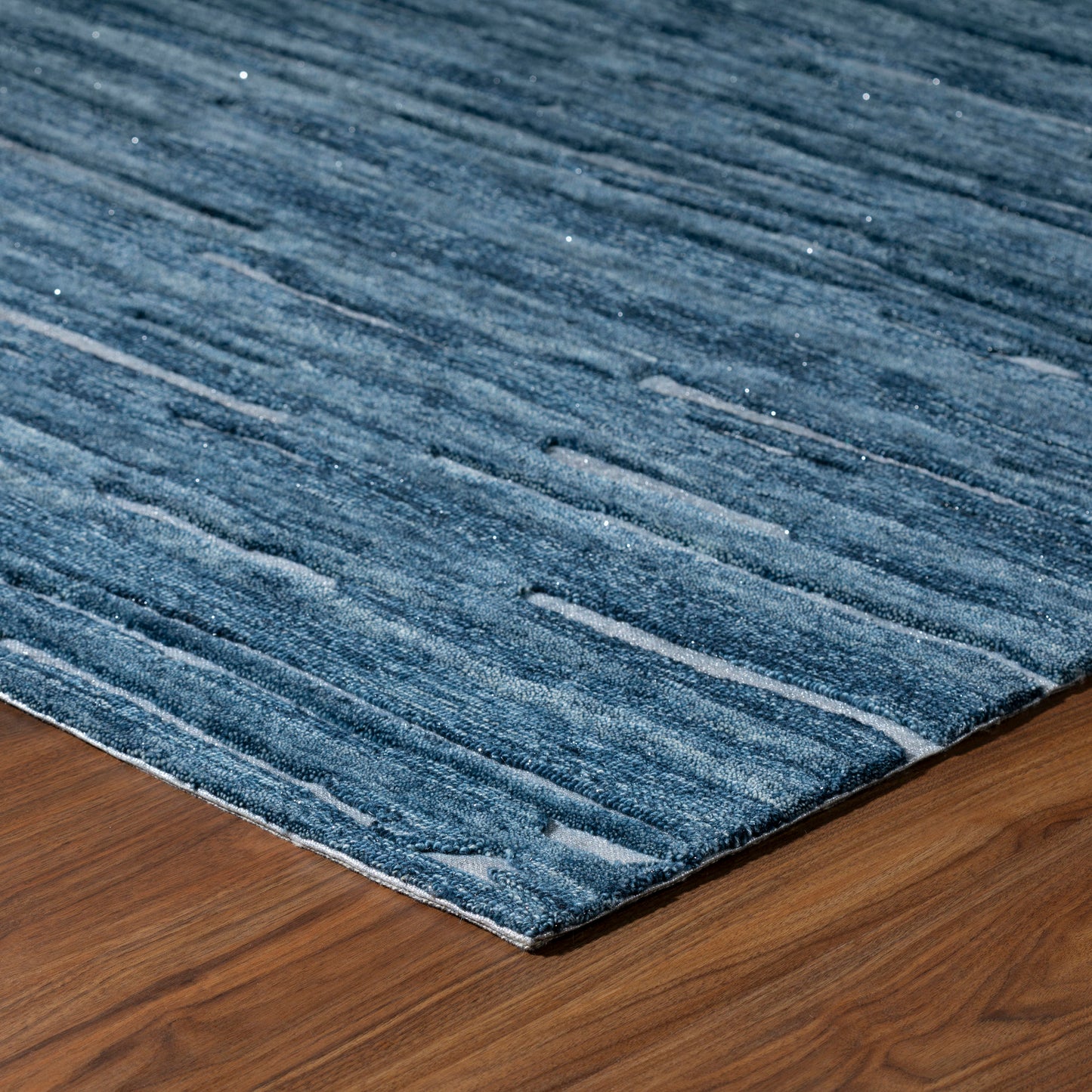 Vibes VB1 Navy 2'6" x 20' Runner Rug