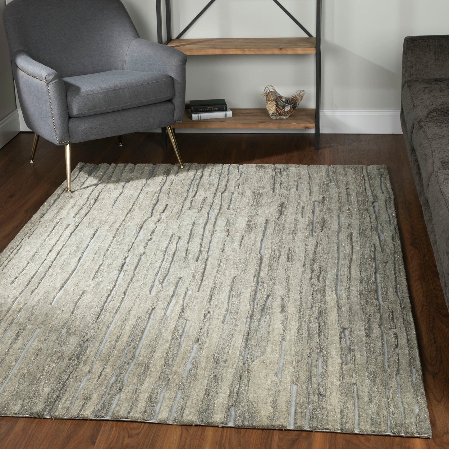 Vibes VB1 Pewter 12' x 18' Rug