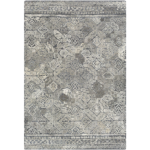 Surya Vancouver Vcr-2300 Light Slate Rug 5' X 7'6"