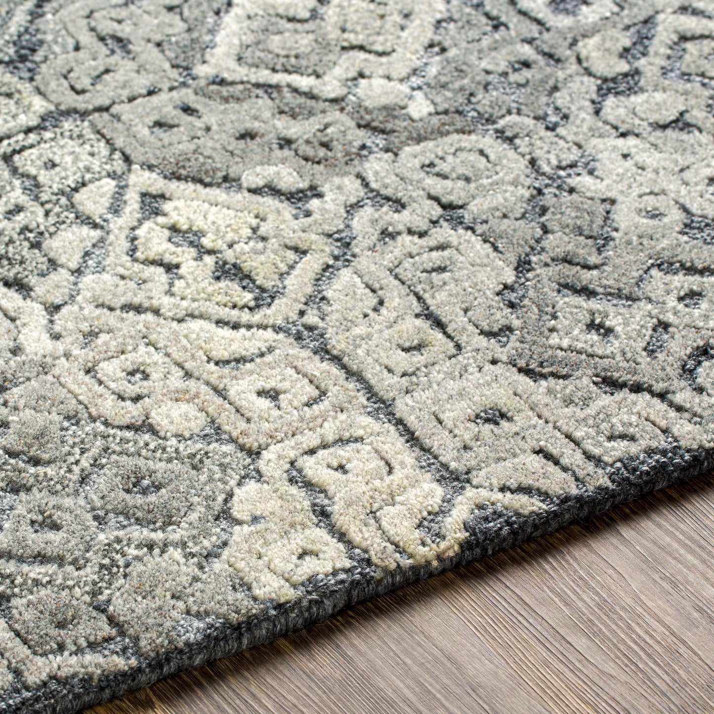 Surya Vancouver Vcr-2300 Light Slate Rug 8'10" X 12'