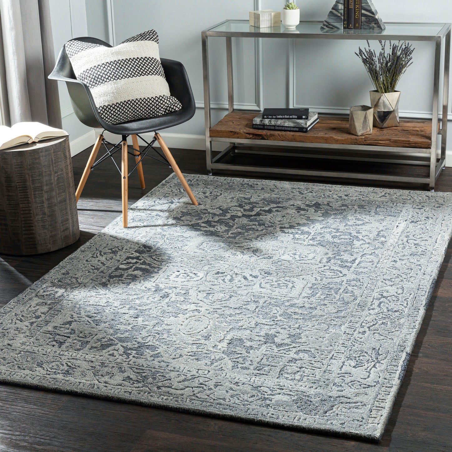 Surya Vancouver Vcr-2303 Light Slate Rug 2' X 3'