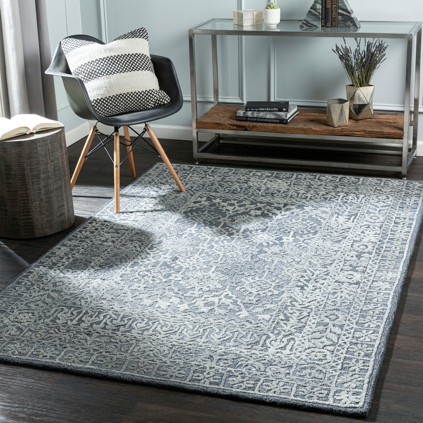 Surya Vancouver Vcr-2305 Light Slate Rug 8' X 10'