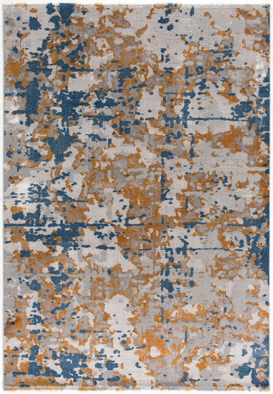 Vegas-Vgs11384-Aqua-7.10 X 10.6 Area Rug