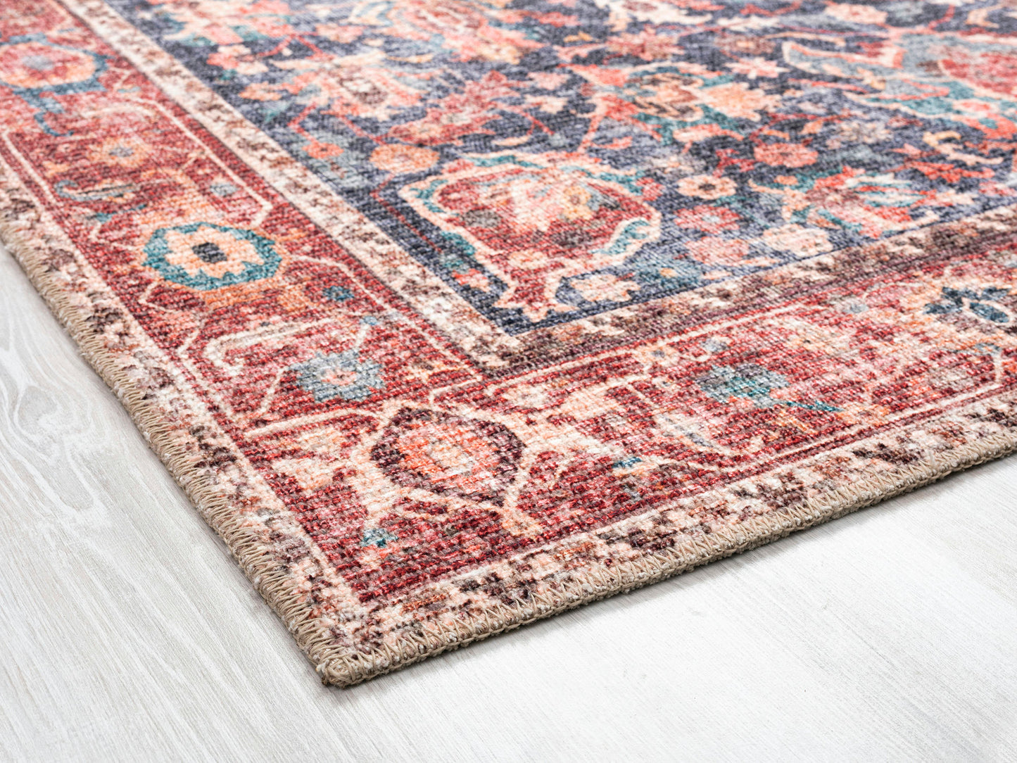 Kaleen Vera Collection Dark Multi Area Rug 7'6" x 10'